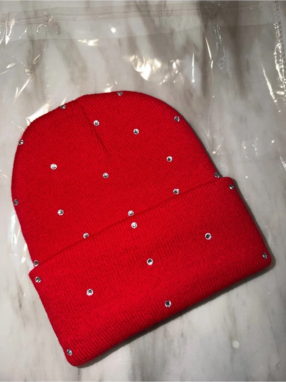 “Scarlett Ice” Beanie